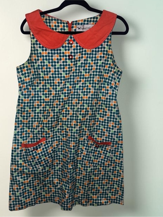 beebop and wally Dresses & Skirts - Beebop & Wally retro dress rockabilly artsy Shift collared colorful